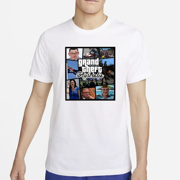 Aussiebotstudio Grand Theft Australia T-Shirt4