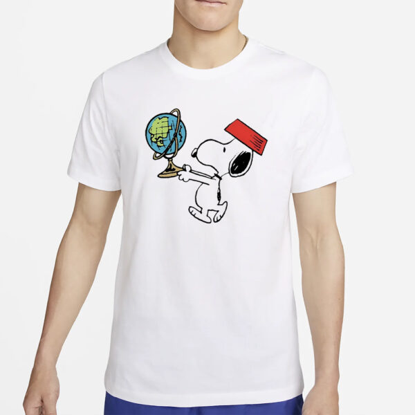 Snoopy Take Care Of The Planet Earth Day T-Shirt4