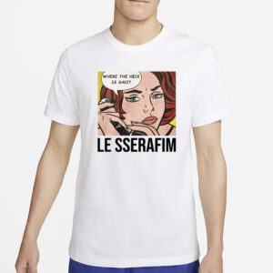 1-800-Hot-N-Fun Where The Heck Is Saki Le Sserafim T-Shirt2