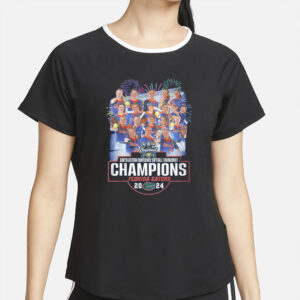 2024 Southeastern Conference Softball Tournament Champions Florida Gators T-Shirt5