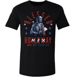 500 Level Black Max Holloway Blessed BMF Champion T-Shirt