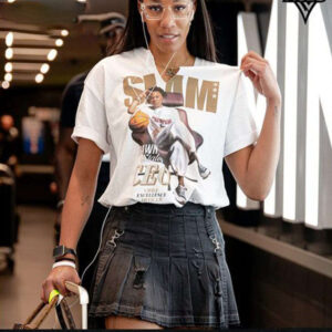 A’ja Wilson Dawn Staley’s SLAM cover T-Shirt1