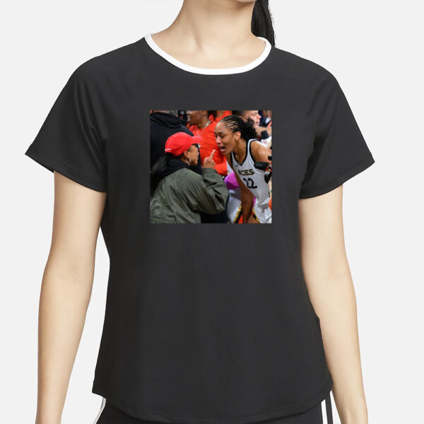 Ariivory Dawn Staley A’Ja Wilson & Anxiety T-Shirt2