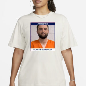 Arrested Scottie Scheffler Mugshot T-Shirt1