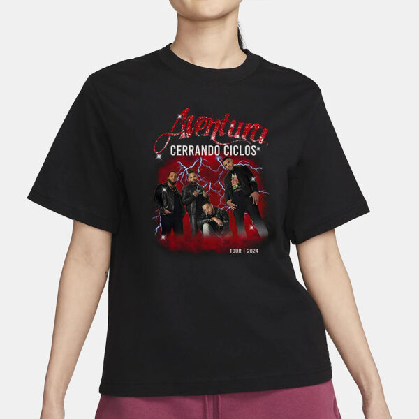 Aventura Cerrando Ciclos 2024 Tour T-Shirt1