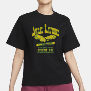 Avril Lavigne Greatest Hits Tour Sk8er Boi T-Shirt1