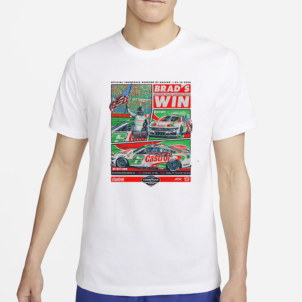 Brad Keselowski 2024 Darlington Win T-Shirt