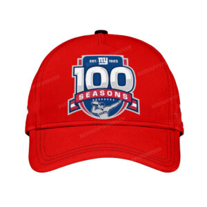 NY Giants EST 1925 100th Season Hat