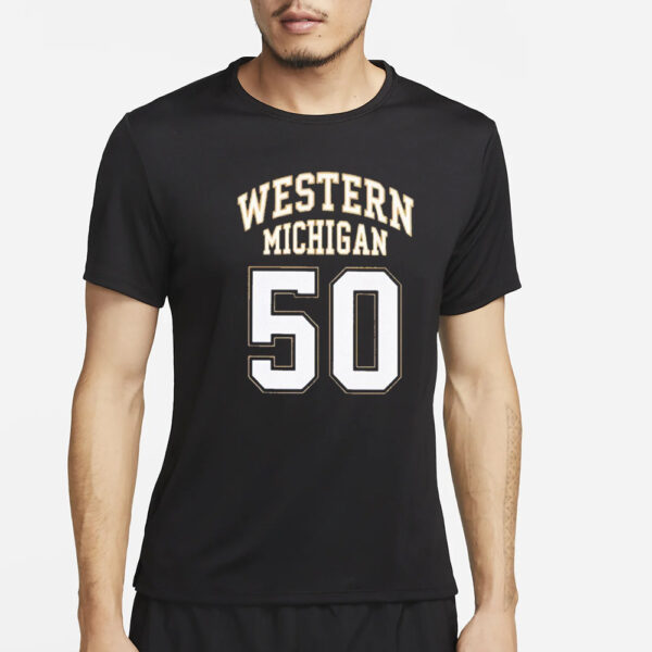 Western Michigan 50 T-Shirt2