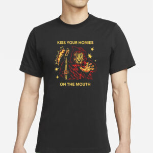 Wizard Of Barge Kiss Your Homies On The Mouth T-Shirt