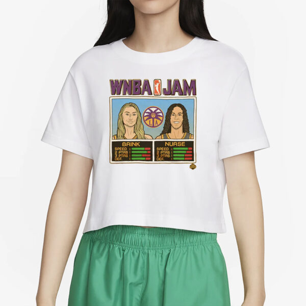 Wnba Jam Sparks Brink And Nurse T-Shirt5