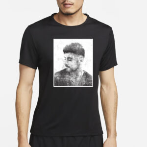 Zayn Malik Zayn Portrait Photo T-Shirt4