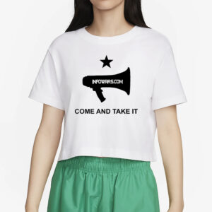 Alex Jones Infowars.com Come And Take It T-Shirt5