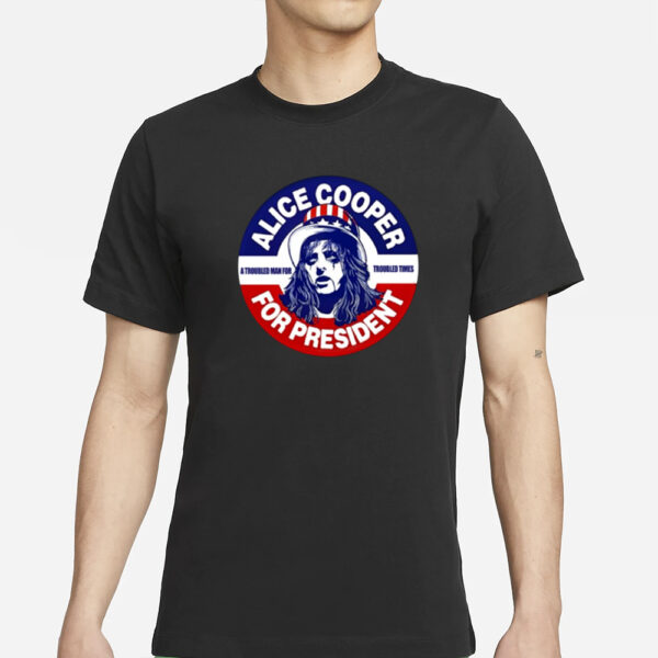 Alice Cooper For President T-Shirt