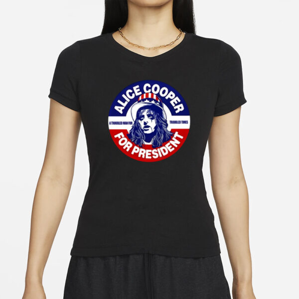 Alice Cooper For President T-Shirts