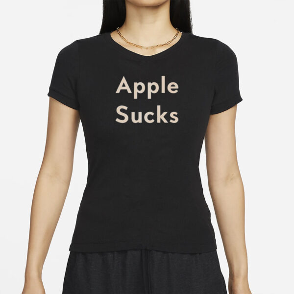 Apple Sucks Unisex T-Shirt