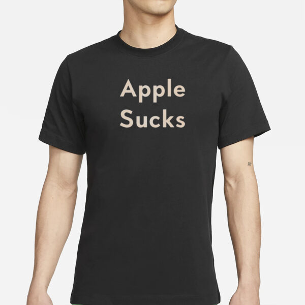 Apple Sucks Unisex T-Shirts