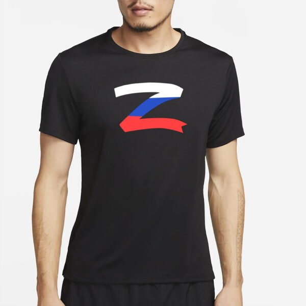 Aussie Cossack Russian Letter Z Flag T-Shirt2