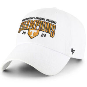 Tennessee Volunteers '47 2024 NCAA Men’s Baseball College World Series Champions Clean Up Adjustable Hat