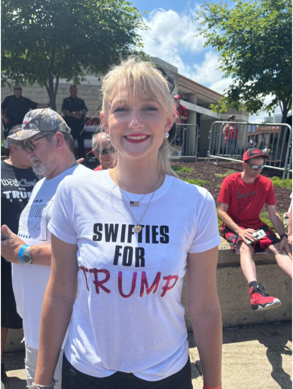 Wisconsin Right Now Swifties For Trump T-Shirt