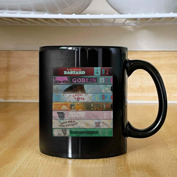 Tyler The Creator VHS Discography Mug 2024