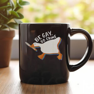 Vintage Be Gay Do Crime Washed Mug 20241Vintage Be Gay Do Crime Washed Mug 20241