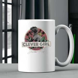 Vintage Clever Girl Movie Washed Mug 20242