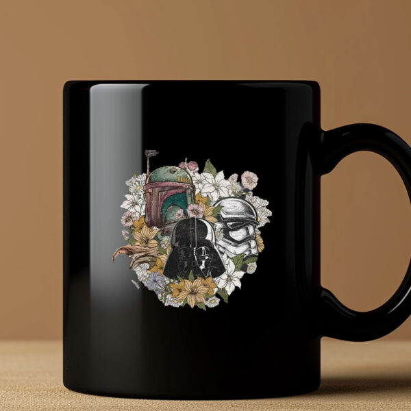 Vintage Floral Flower Movie Washed Mug 20243