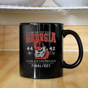 We Run This State Georgia 44-42 Georgia Tech Clean Old-Fashioned Hate Mug 2024